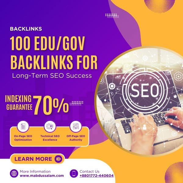 EDU GOV Backlinks
