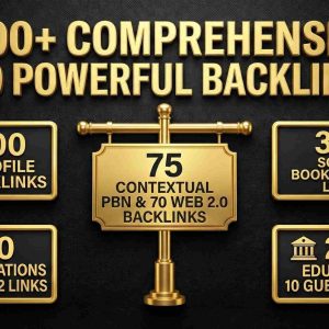 Comprehensive SEO Powerful Backlinks